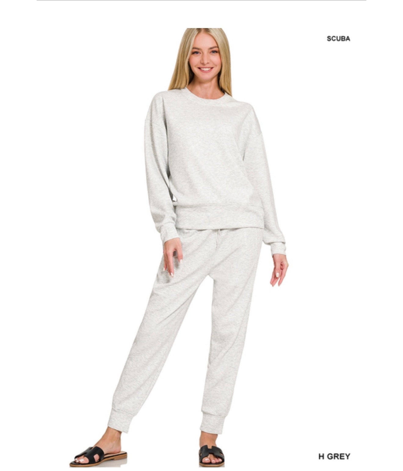 Scuba Crewneck Pullover & Jogger